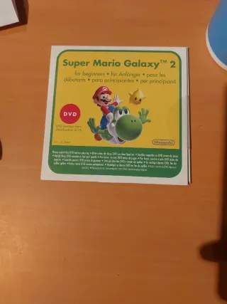 DVD Super Mario Galaxy 2 para principiantes