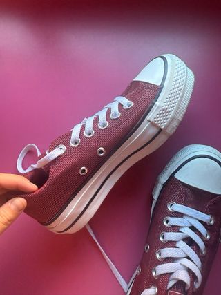Converse Plataforma talla 35
