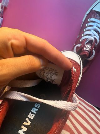 Converse Plataforma talla 35
