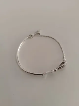 Pulsera Pandora Lazo Plata