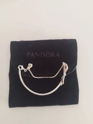 Pulsera Pandora Lazo Plata