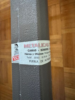 Cama 150cm de madera