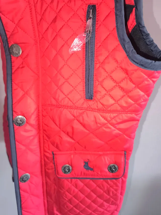 Chaleco acolchado PIEL DE TORO. Talla 8