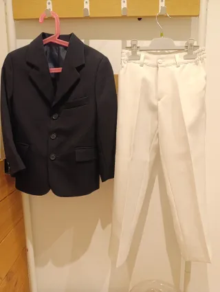 Traje comunión niño talla 8