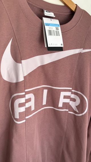 Sudadera Nike Air Rosa Talla M