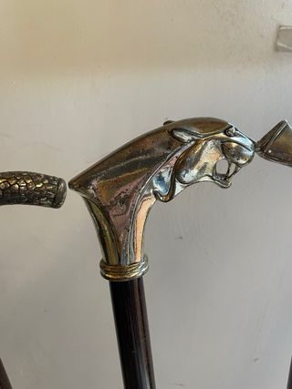 Bastone da passeggio con testa di cavallo