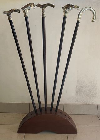 Bastone da passeggio con testa di cavallo