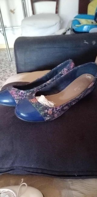 Bailarinas Talla 35 (2 pares) Las blancas nuevas