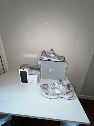New Balance 530 Gris/Blanco
