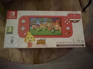 Nintendo Switch Lite + Juego de Animal Crossing 