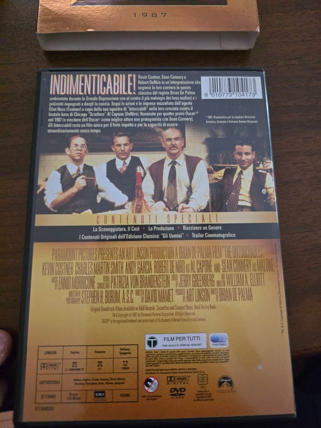 Gli Intoccabili DVD Edizione Speciale