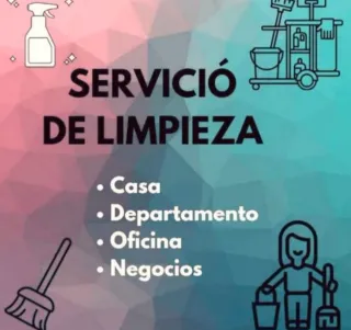 Limpieza de casa, oficina, locales