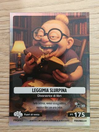 Carta Brainrot Promo - Leggimia Slurpina