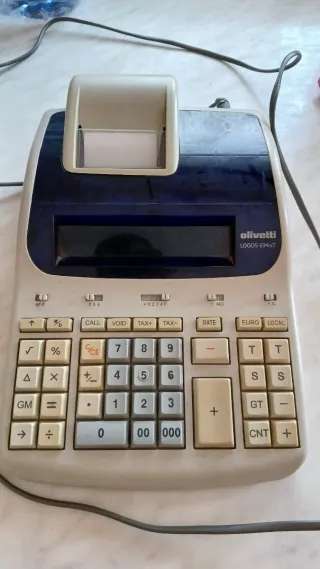 Calculadora Olivetti LOGOS 694αT con rollo