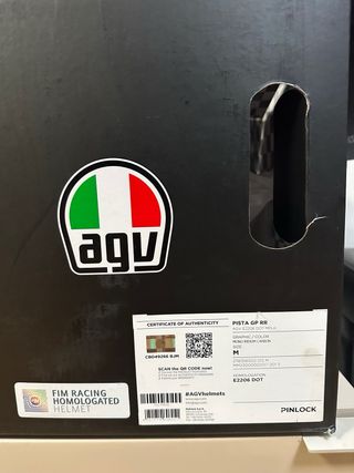 Casco AGV Pista GP RR Iridium Carbon