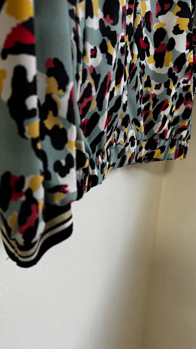 Chaqueta Bomber SPG Animal Print Talla S