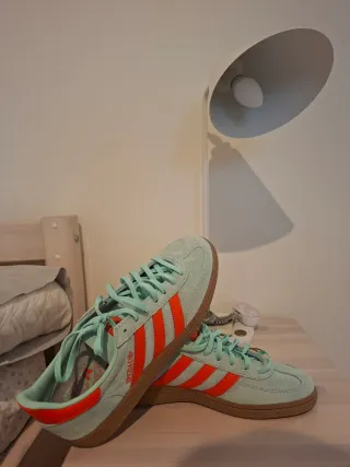 Adidas Handball Spezial Suede Teal/Orange