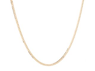 cadena oro 18k 30cm