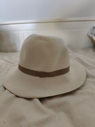 Sombrero Sfera Beige Lana