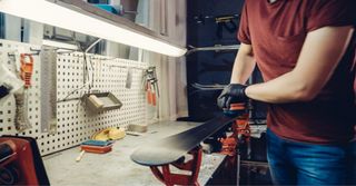 Reparacion y puesta en punto esqui