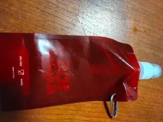 Borraccia Pieghevole Rossa 460ML BPA Free