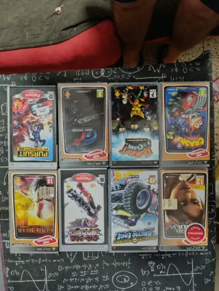 8 títulos diferente de psp 