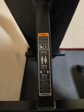 Banco de musculación plegable