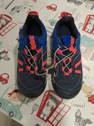 Zapatillas montaña impermeables   niño/a Quechua