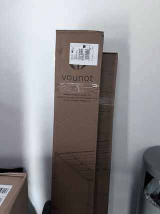 Cenador Autoportante 3x3m VOUNOT Techo Retráctil.