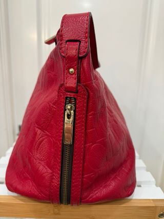 Bolso Carolina Herrera Rojo Logo