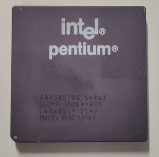 CPU Intel Pentium 100