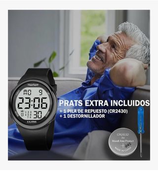 Reloj Hearkent con 8 alarmas