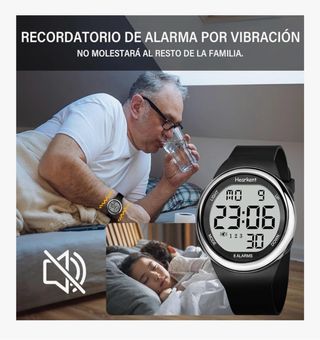 Reloj Hearkent con 8 alarmas