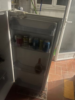 Nevera blanca 160 cm