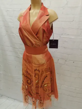 LIQUIDACION! Conjunto nuevo tafetan talla 42