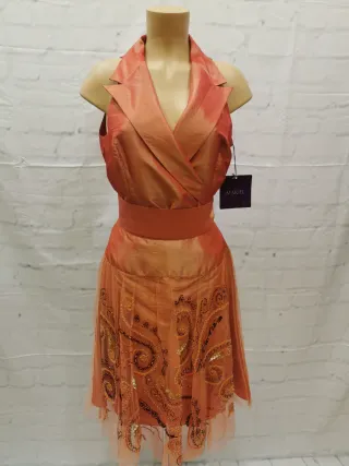 LIQUIDACION! Conjunto nuevo tafetan talla 42