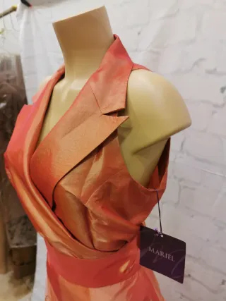 LIQUIDACION! Conjunto nuevo tafetan talla 42