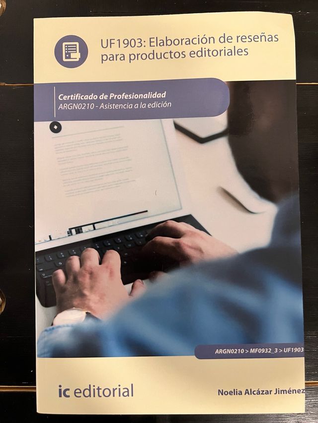 Libro UF1903: Elaboración de reseñas