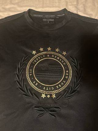 Camiseta Supply & Demand Negra Talla M