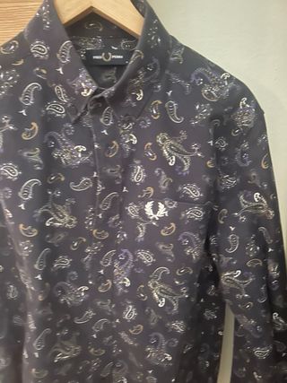 Camisa Fred Perry Paisley Talla M