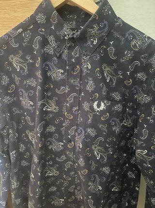 Camisa Fred Perry Paisley Talla M
