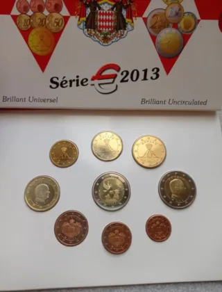 Cartera Mónaco 2013 8 valores Euro