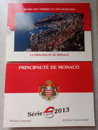 Cartera Mónaco 2013 8 valores Euro
