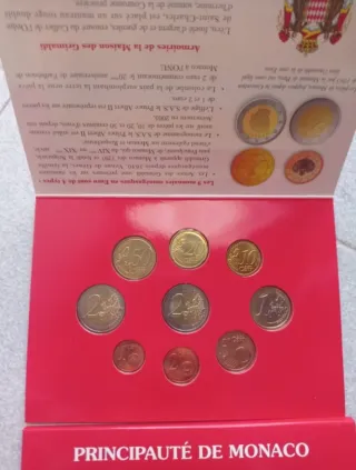 Cartera Mónaco 2013 8 valores Euro