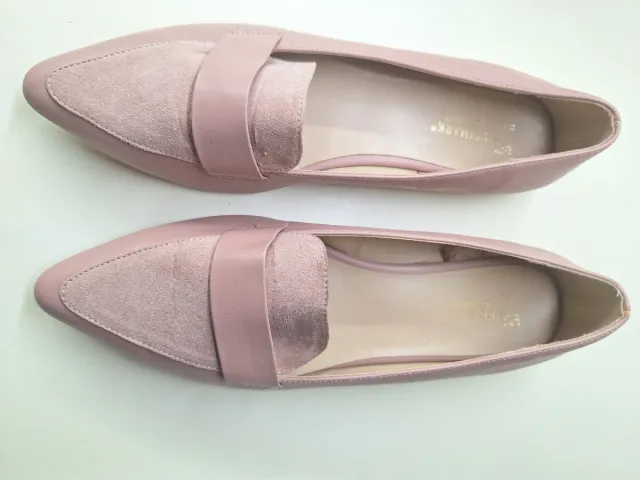 Zapatos planos Primark beige/rosa