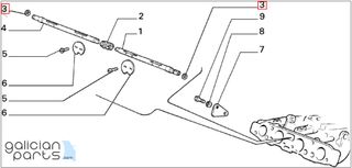 Junta eje mariposa admisión Fiat Croma CHT (1990-1