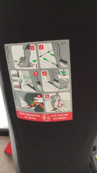 Silla coche retención infantil