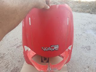 Chapa frontal Derbi Atlantis Roja