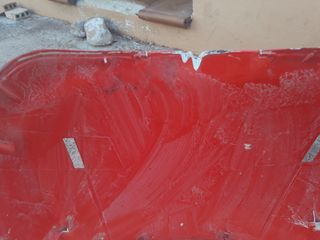 Chapa frontal Derbi Atlantis Roja