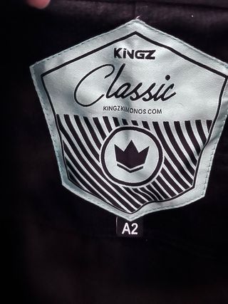Kimono BJJ Kingz Classic Negro Talla A2